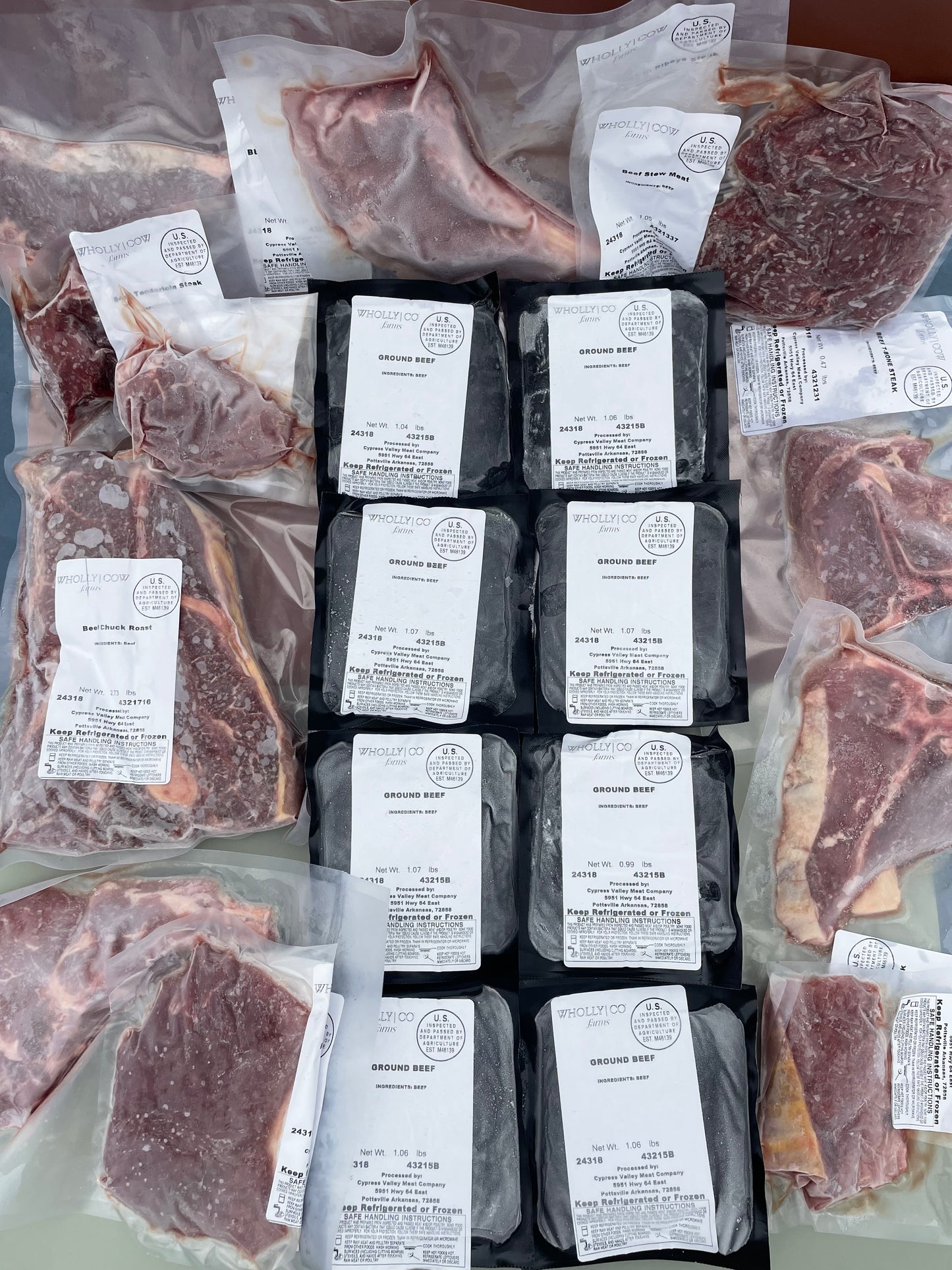 Wholly Cow Beef Sampler Box